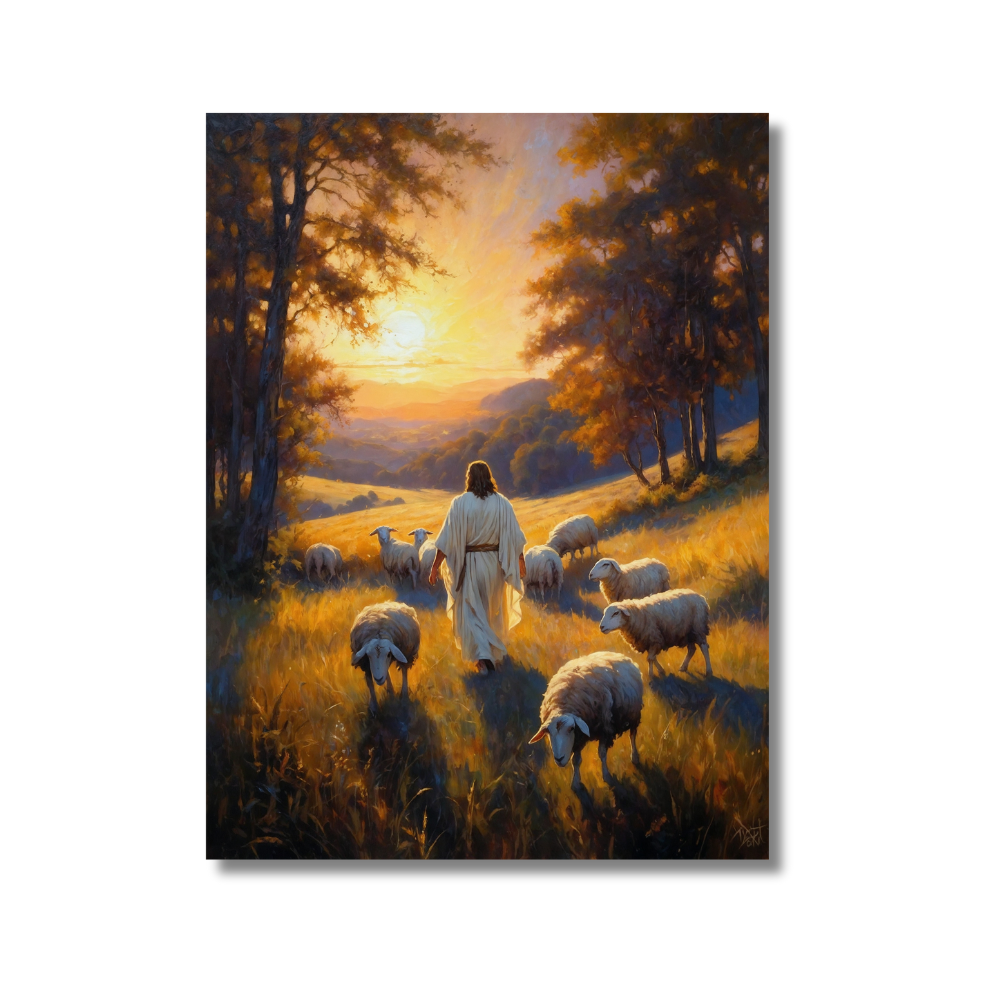 Premium Canvas The Shepherd