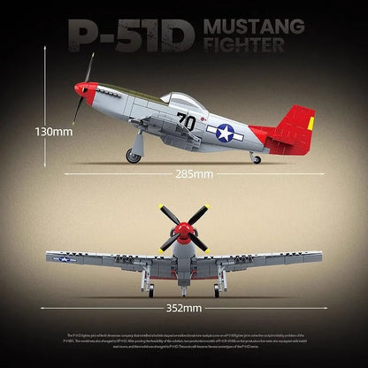 P51D Mustang Fighter | 581PCS